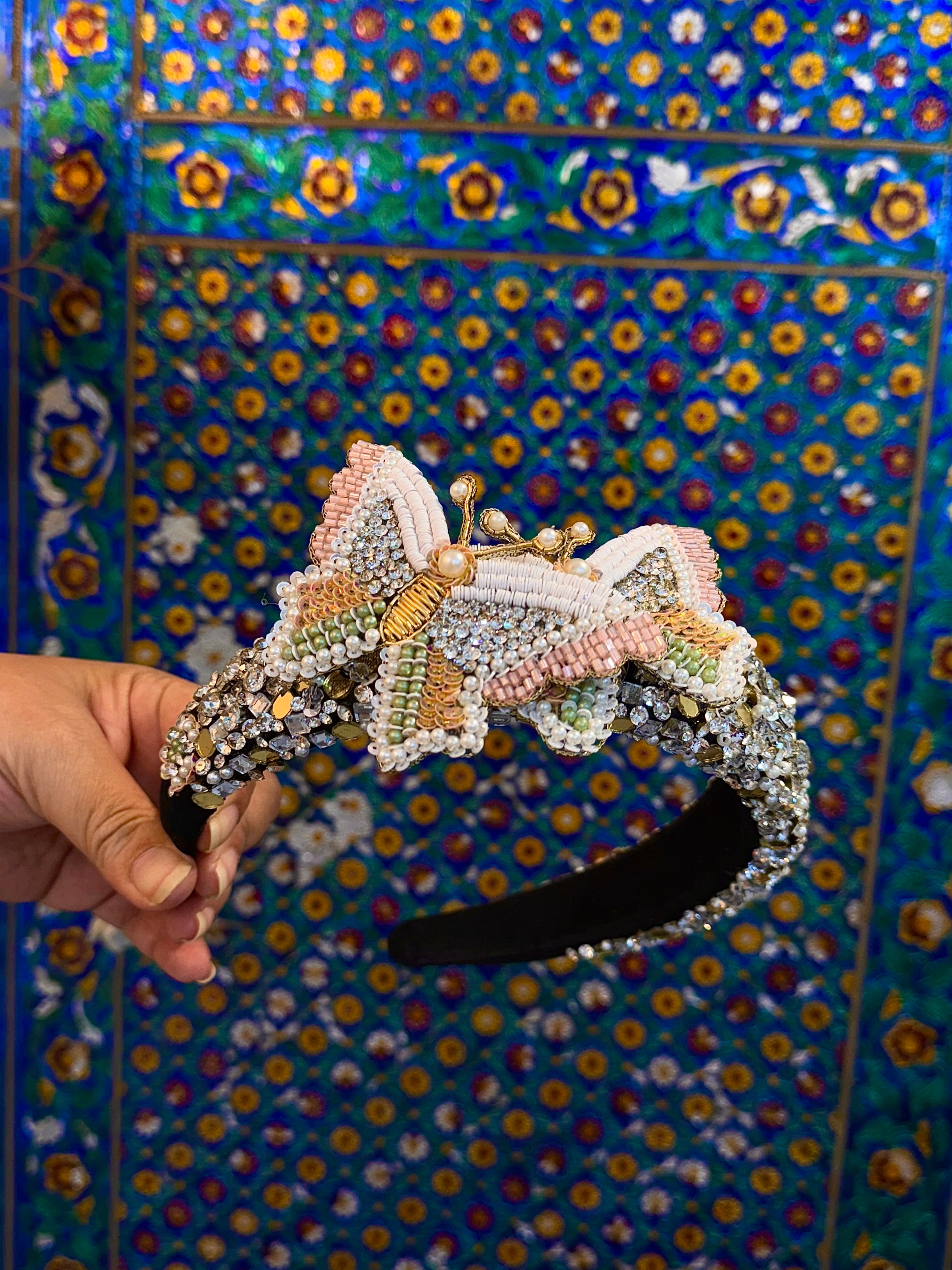 Butterfly headband