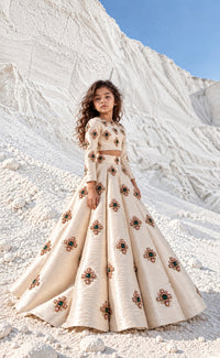 Jewel Of Ivory Lehenga