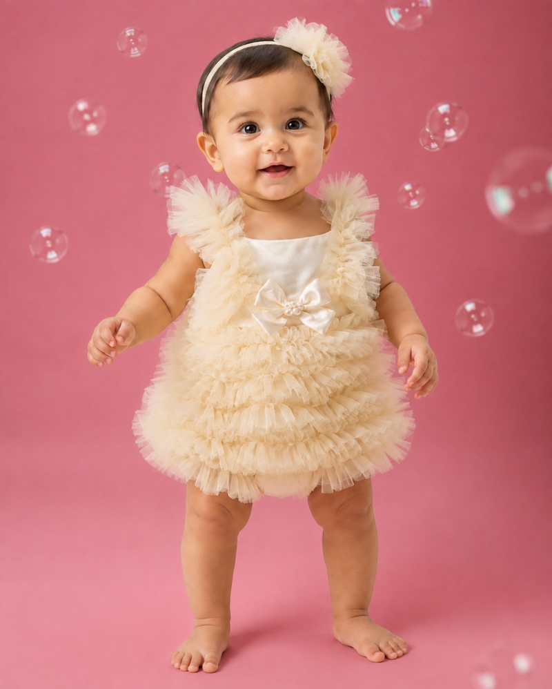 Ruffle romper