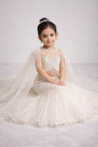Mermaid lehanga – Kids Designer Lehenga | BK Gayatri Official