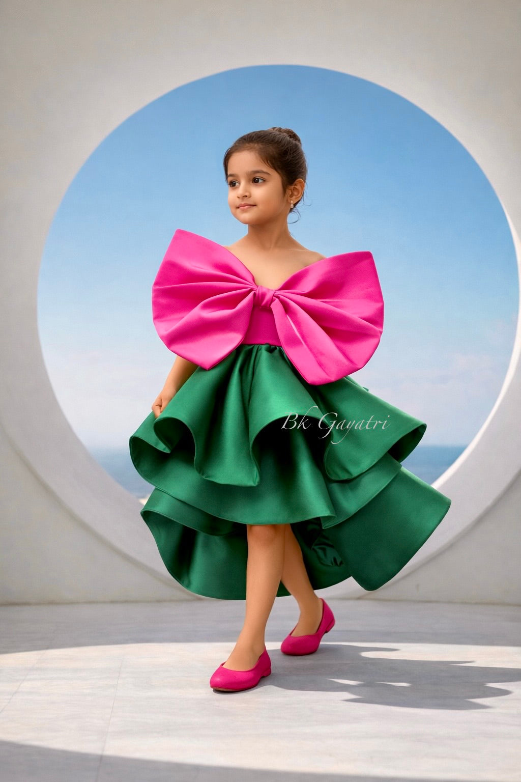 Taffeta twirl dress - BK Gayatri Official