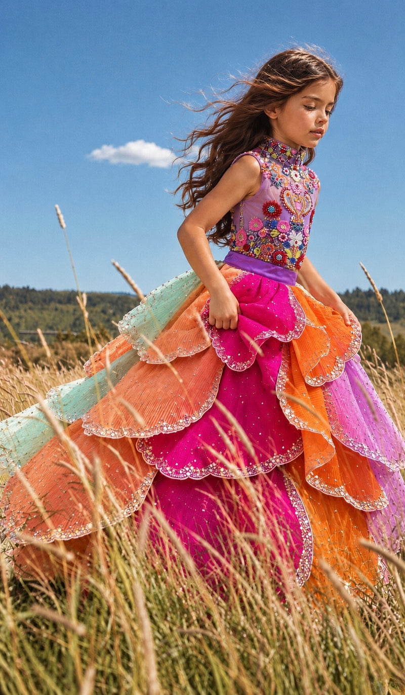 Petal Lehenga - BK Gayatri Official