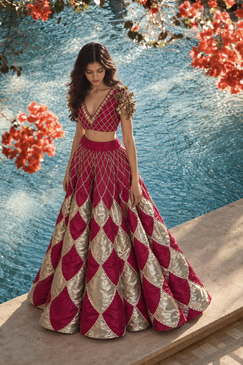 Zariya Lehenga - BK Gayatri Official