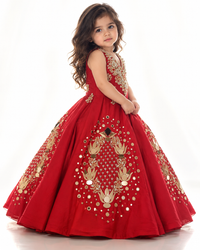 Scarlet Noor gown