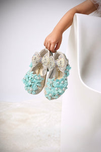 Flower bow shoes - BK Gayatri Official
