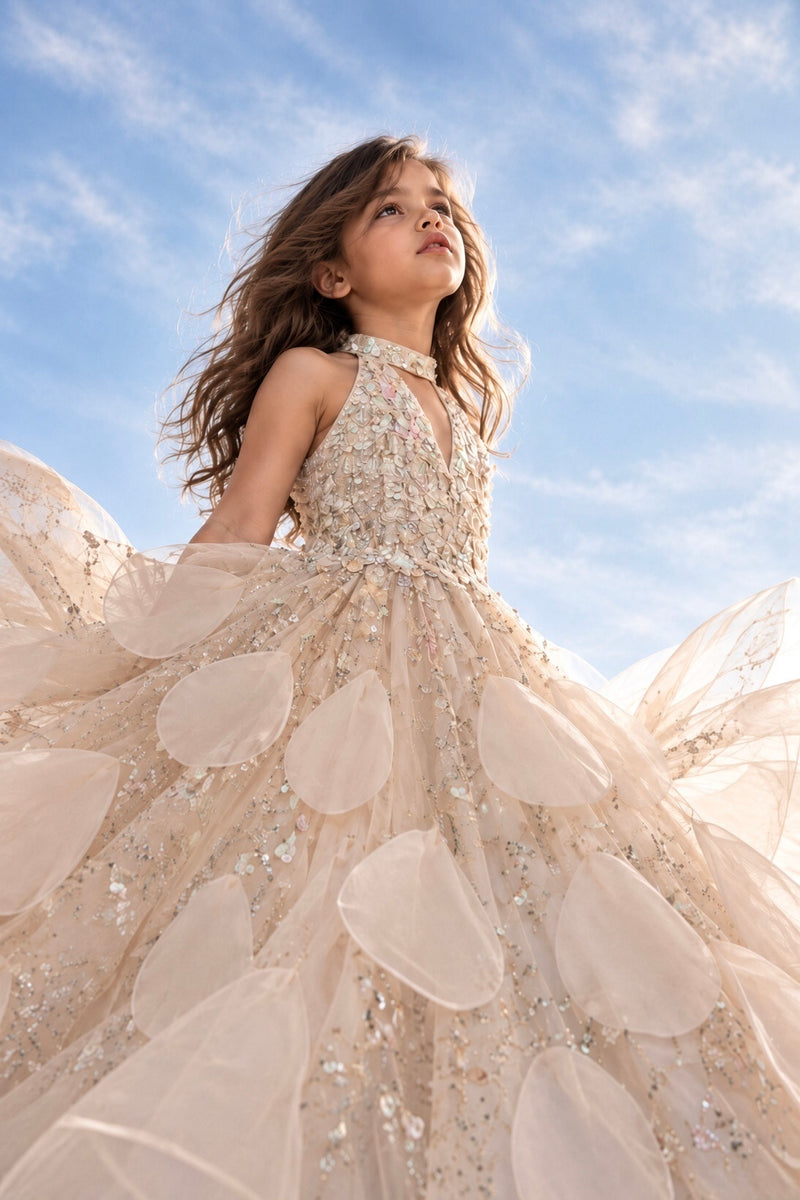 Glam Petal Gown - BK Gayatri Official