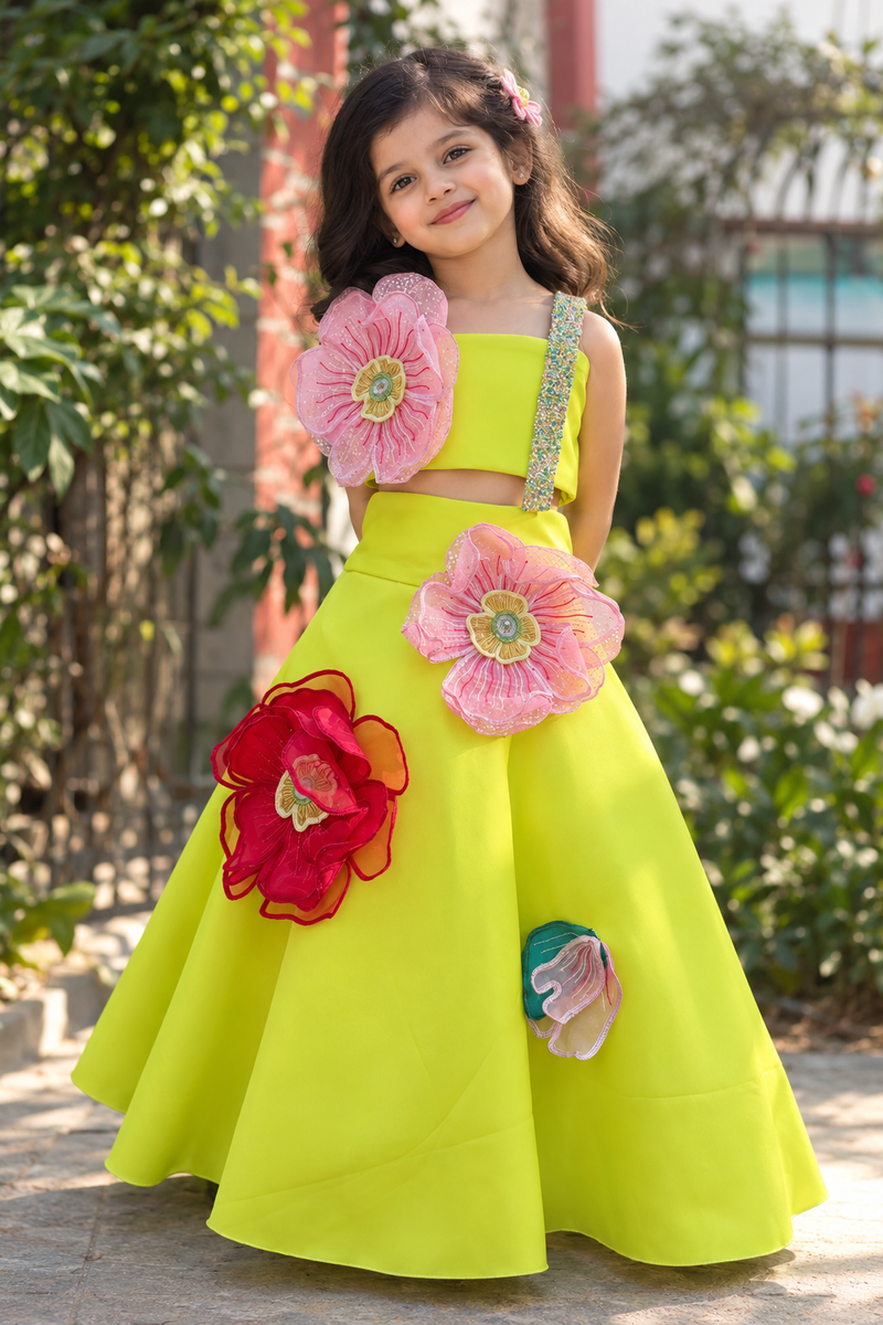Bloom Skirt and Crop Top