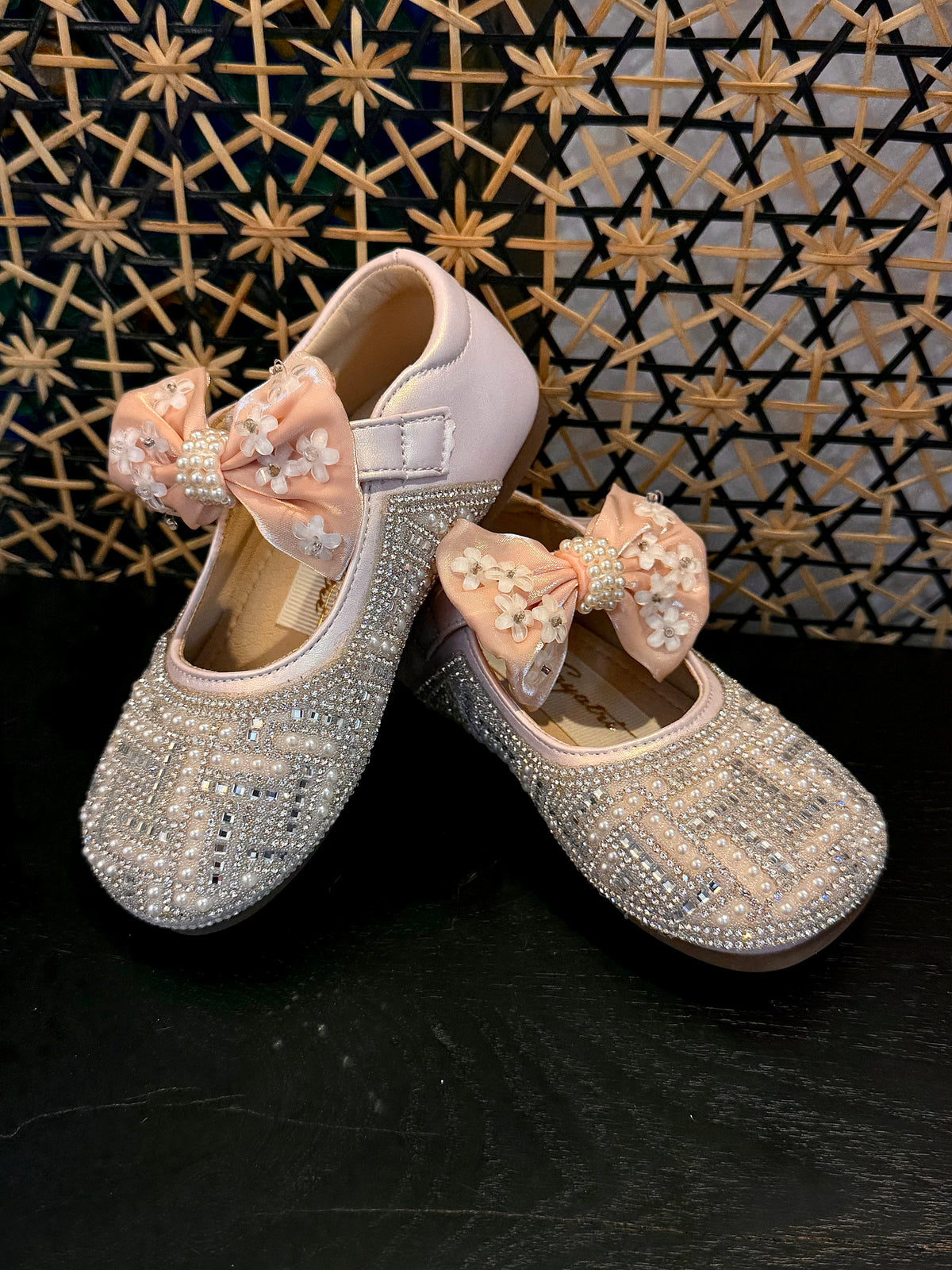 Sparkly Swarovski shoes – Kids Designer Wear | BK Gayatri Official