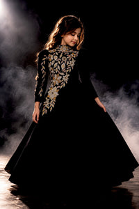 Swarovski velvet gown - BK Gayatri Official