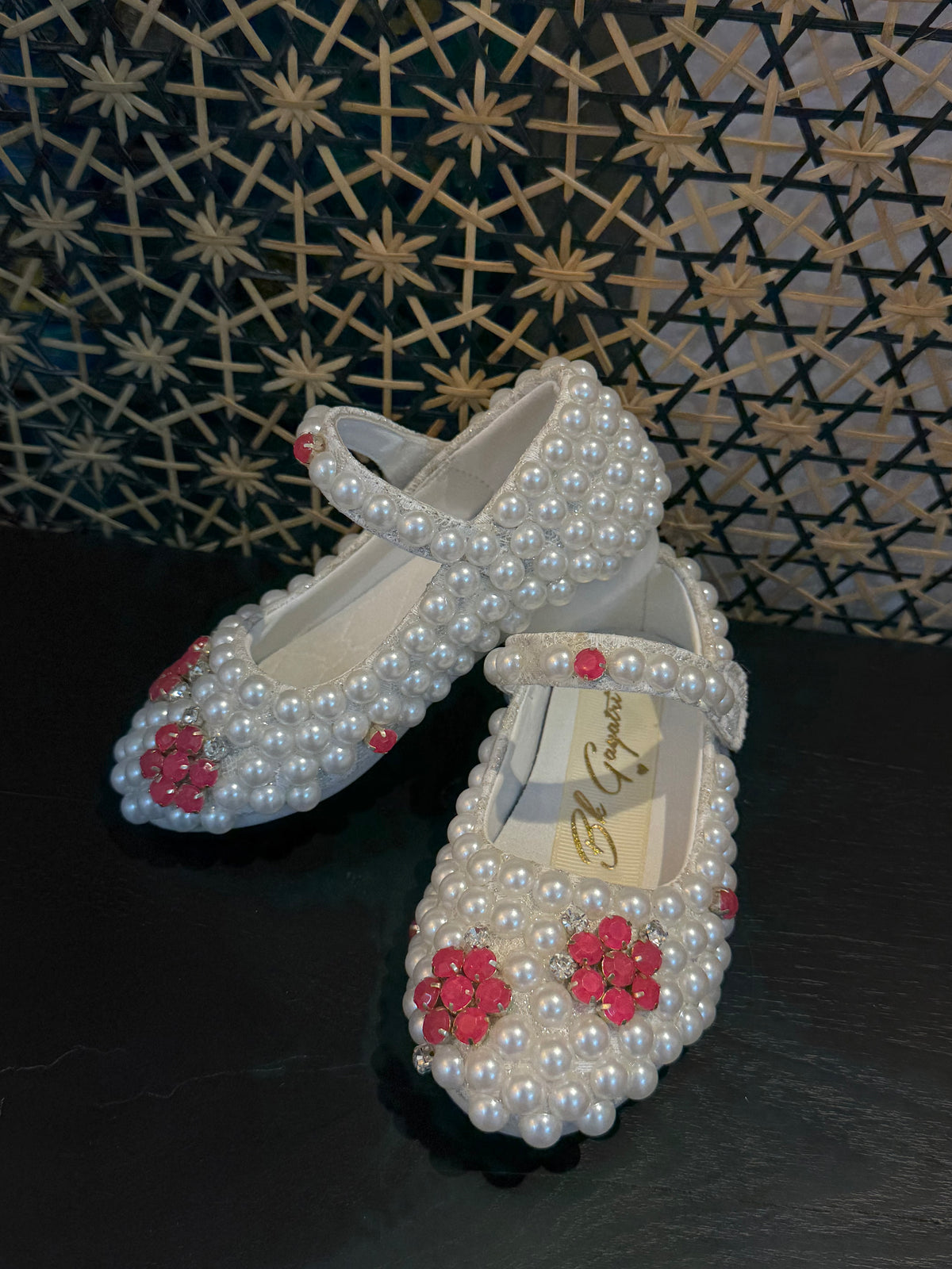 Pearl shoes – Kids Designer Wear | BK Gayatri Official