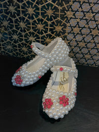 Pearl shoes – Kids Designer Wear | BK Gayatri Official