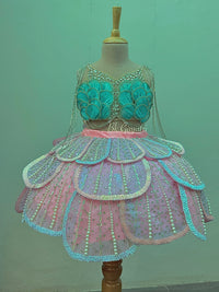 Mermaid couture – Luxury Kids Dress | BK Gayatri Official