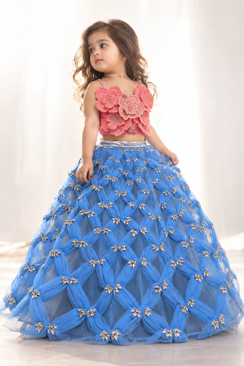 Flower Lehenga - BK Gayatri Official