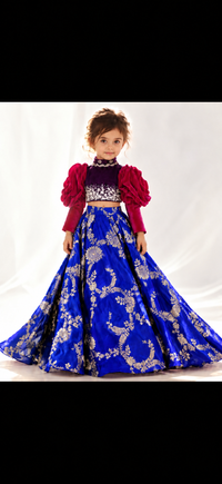 Gorgeous Silk Lehenga - BK Gayatri Official