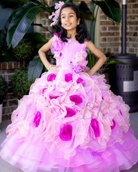 Fleur Gown – Luxury Kids Couture Gown | BK Gayatri Official