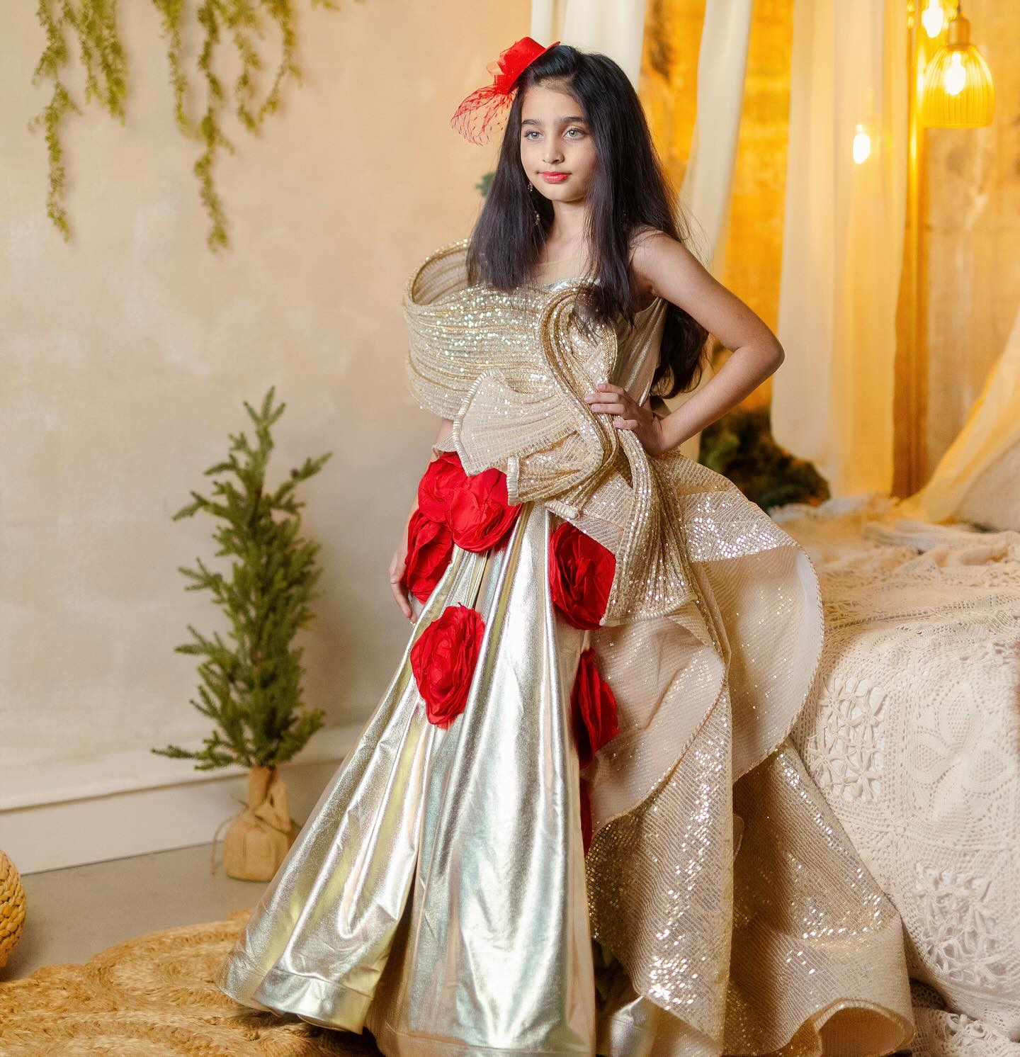 Golden Glory Gown