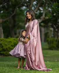 Enchanted Saree 2.0 – Luxury Kids Couture | BK Gayatri Official