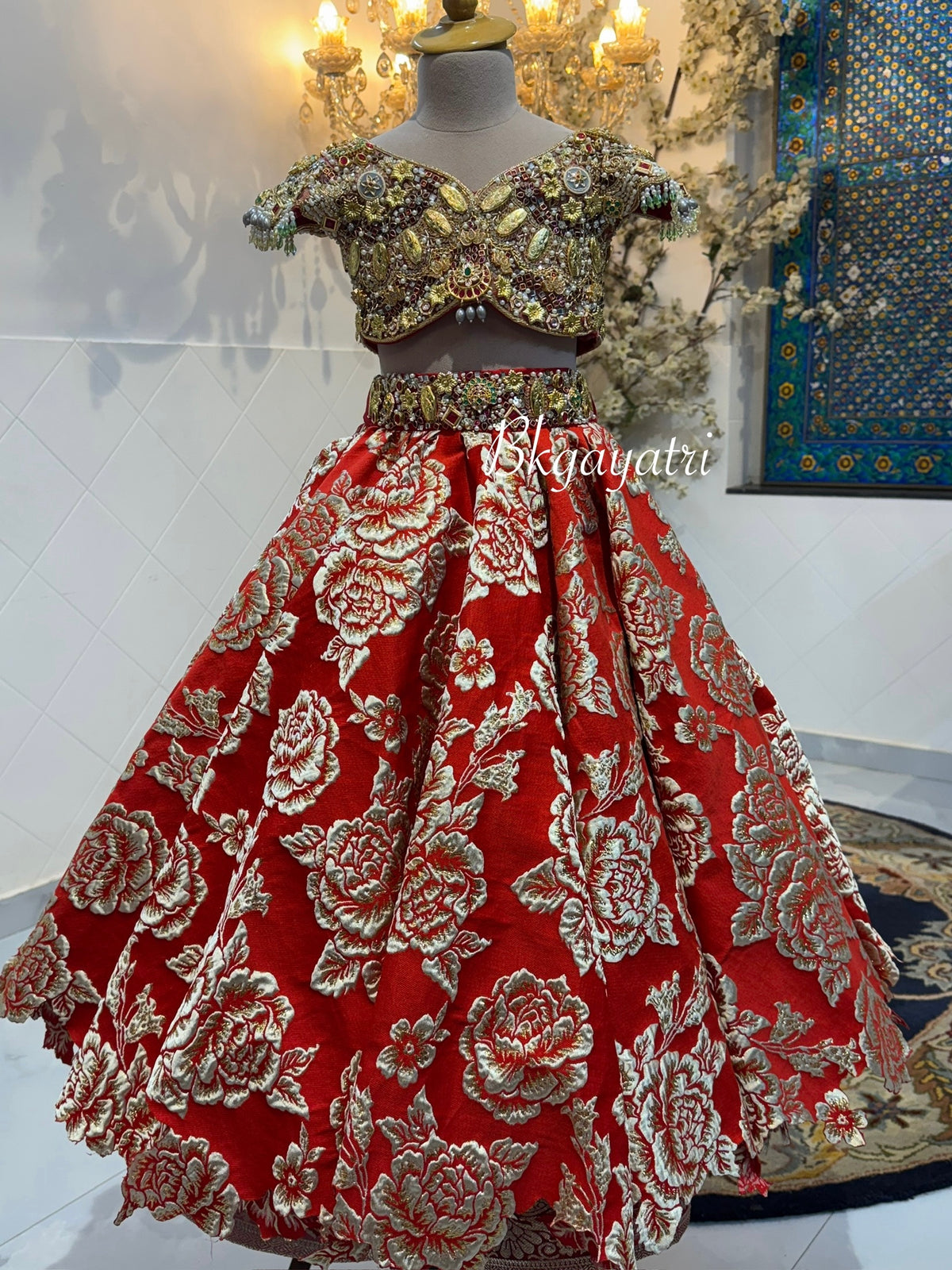 Jewel Lehenga LIMITED EDITION – Kids Designer Lehenga | BK Gayatri Official