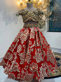 Jewel Lehenga LIMITED EDITION – Kids Designer Lehenga | BK Gayatri Official