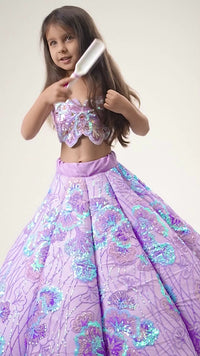 Wow Lilac Lehenga