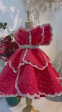 Luxurious Swarovski Petal Dress
