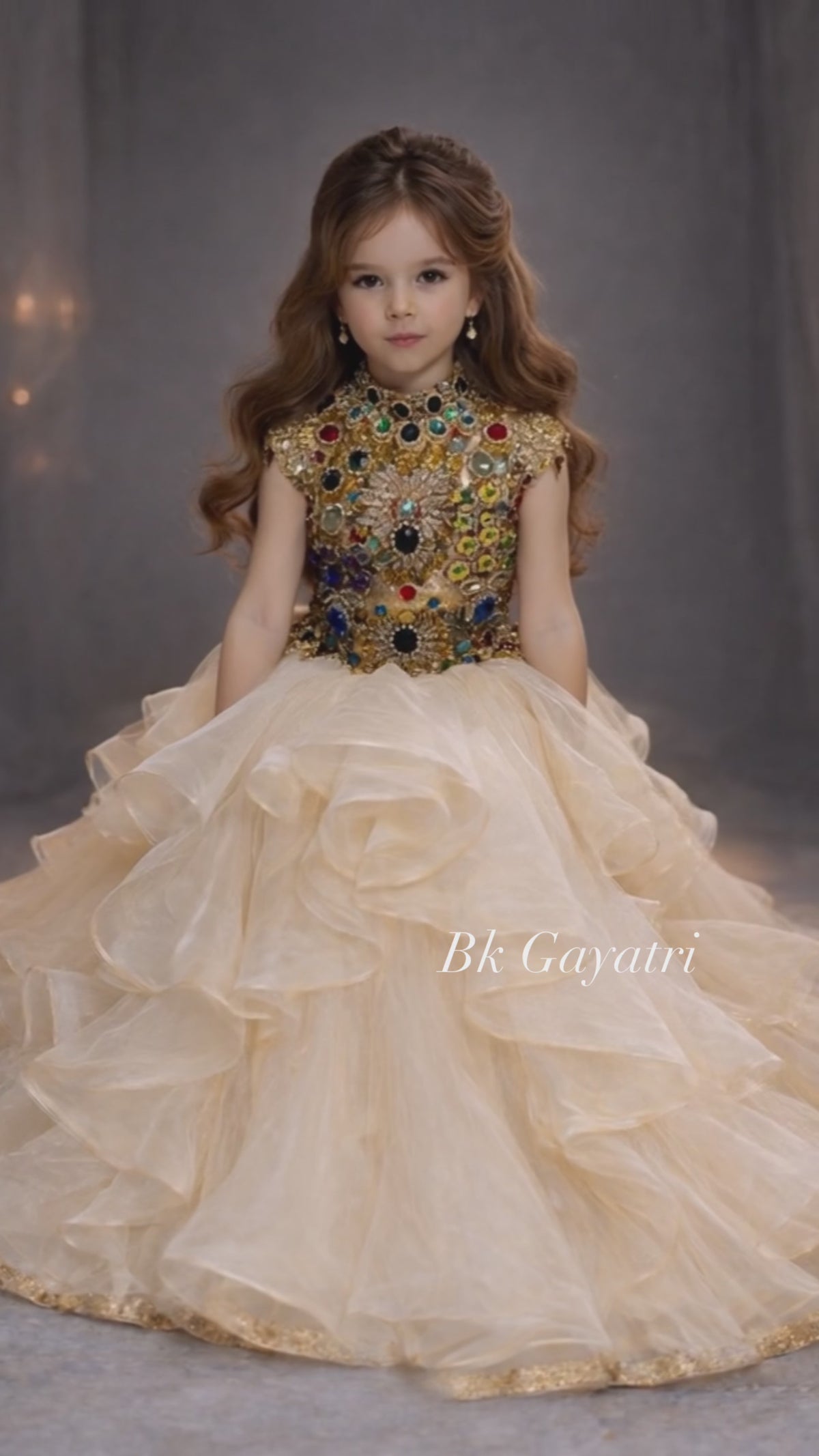 Sovereign golden dress