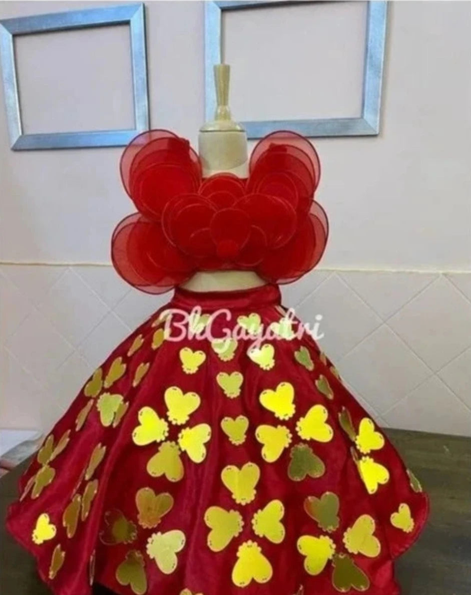 Butterfly Lehenga – Kids Designer Lehenga | BK Gayatri Official