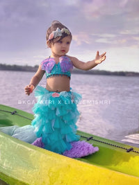 Mermaid dress – Luxury Kids Dress | BK Gayatri Official