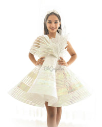 Metallic Dress – Kids Designer Dress | BK Gayatri Official