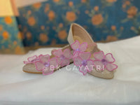 3d flower shoes – Kids Designer Wear | BK Gayatri Official