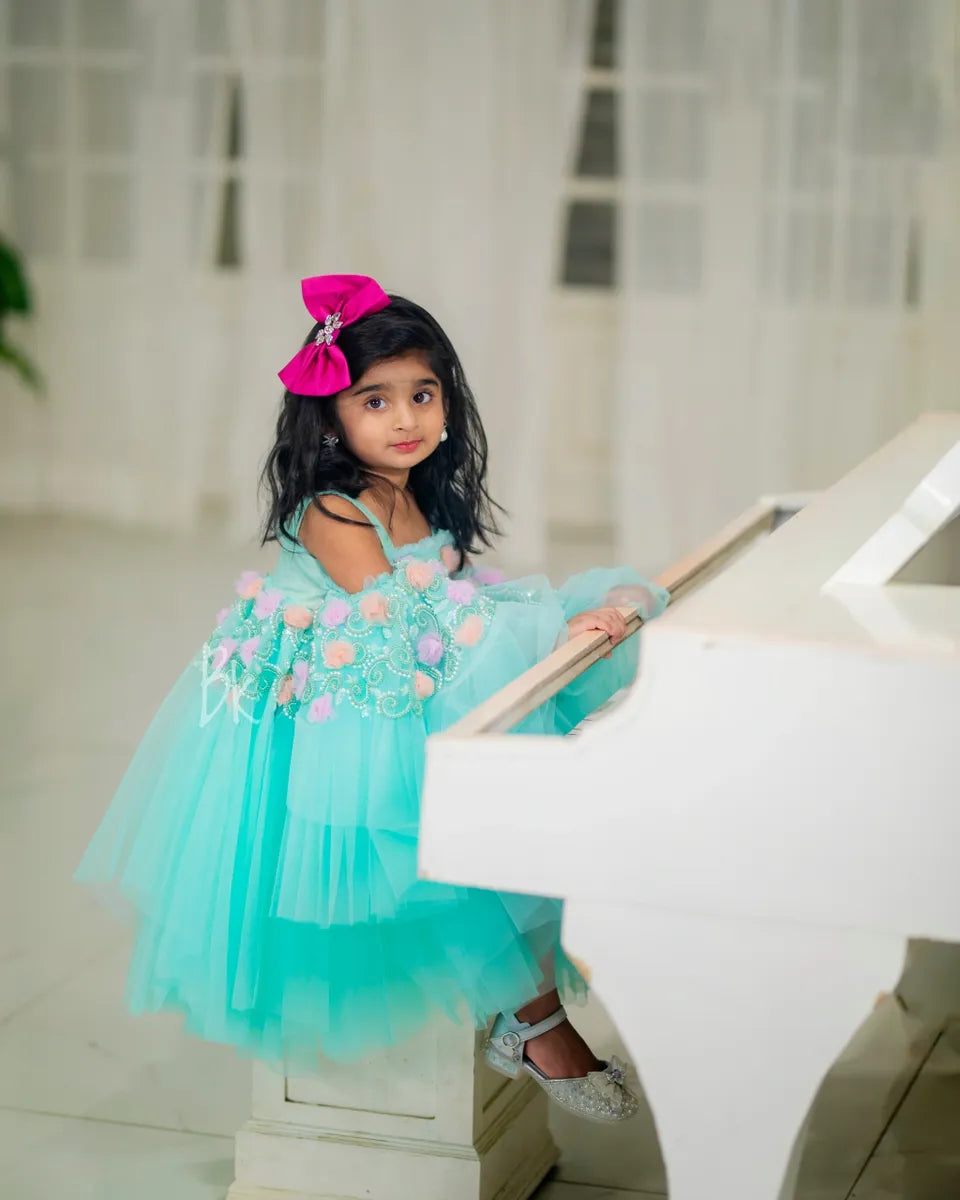 Fleur dress – Kids Designer Dress | BK Gayatri Official