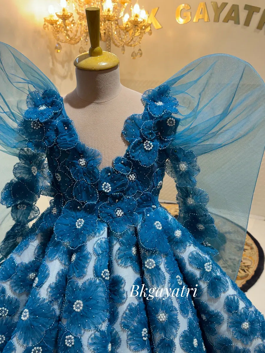 Poetry Dress – Kids Designer Dress | BK Gayatri Official