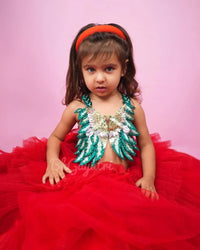 Little Birdie lehenga – Luxury Kids Wedding Wear | BK Gayatri Official