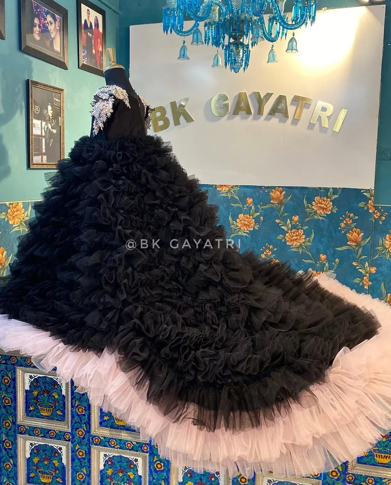 Black Beauty – Kids Designer Wear | BK Gayatri Official