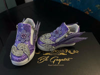Lilac boots – Kids Designer Wear | BK Gayatri Official