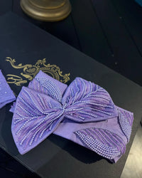 Lilac bow – Kids Designer Wear | BK Gayatri Official