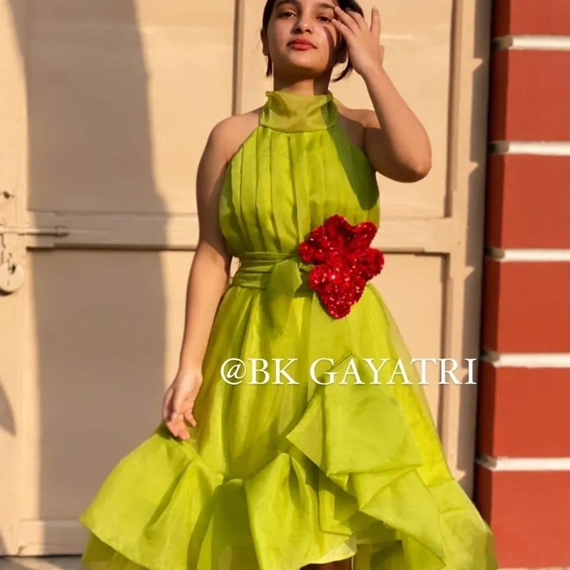 Neon Dress – Kids Designer Dress | BK Gayatri Official