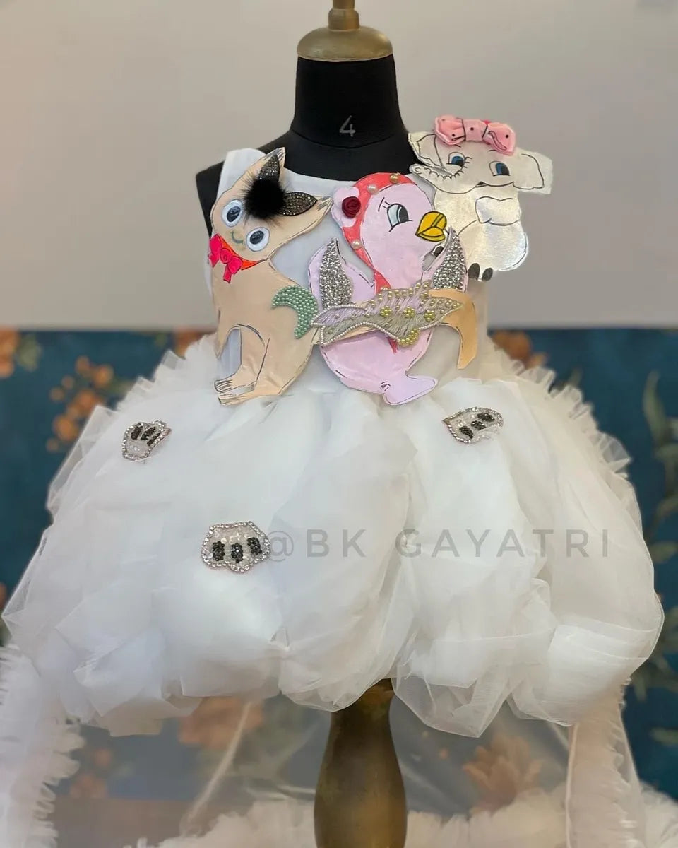 3D Farm Dress – Kids Designer Dress | BK Gayatri Official