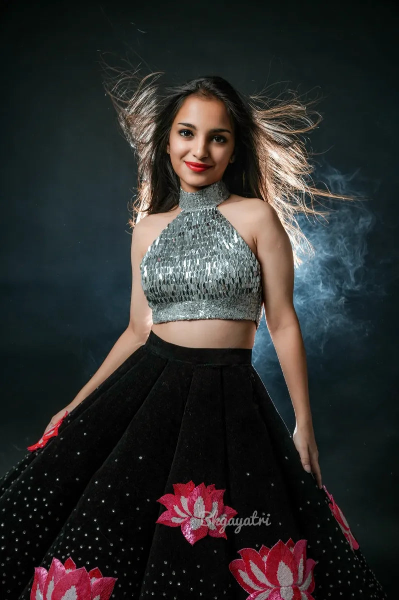 Lotus dress – Kids Designer Dress | BK Gayatri Official