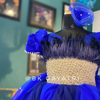 Beauty In Blue – Luxury Kids Couture | BK Gayatri Official