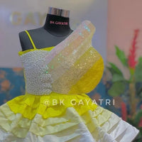 3D Pearl Butterfly Dress – Luxury Kids Dress | BK Gayatri Official