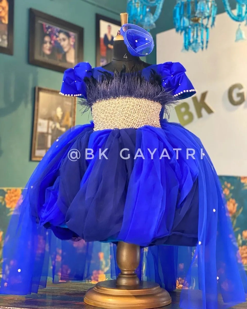Beauty In Blue – Kids Designer Wear | BK Gayatri Official